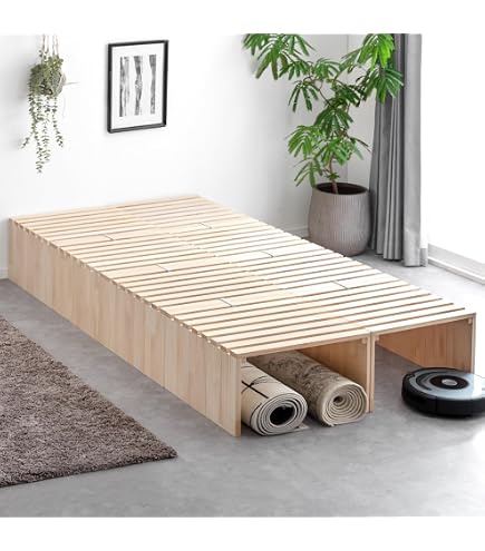 Amazon.co.jp: SCHGKOY ベッドフレーム パレット 自由に組み換え 繋げ